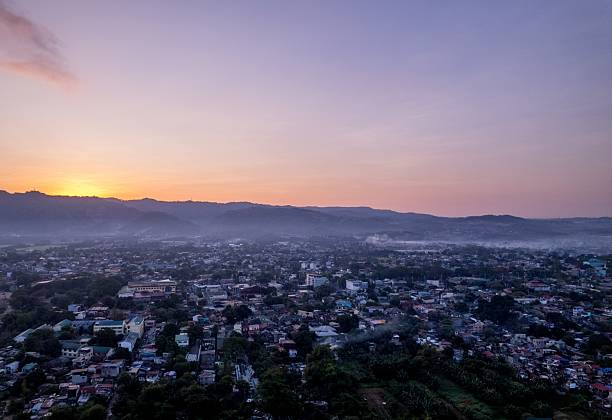 istock Sunrise over the Sierra Madre mountain 2206817675
