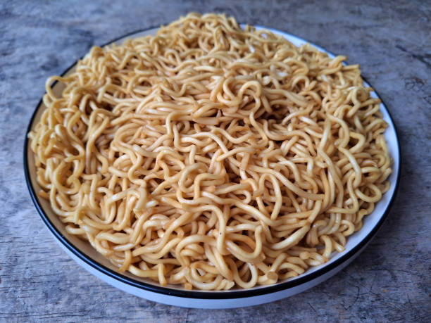 istock Delicious Mi Goreng Or Fried Noodle On A Plate. Food Menu. 2206817820