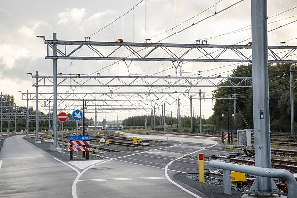 istock Railway yard. Railroad and trains. Shunting terrain 2206817877