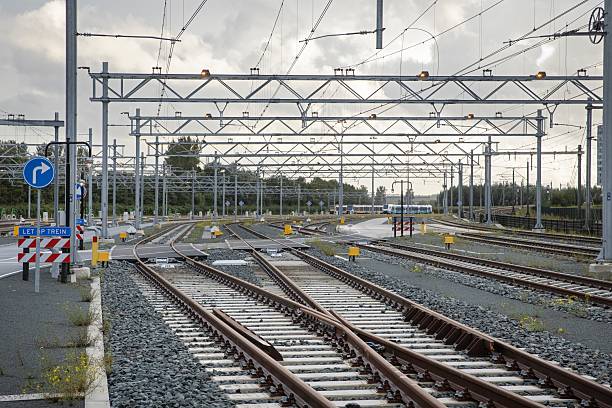 istock Railway yard. Railroad and trains. Shunting terrain 2206817893