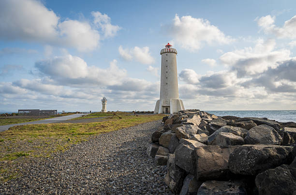 istock Old Akranes Lighthouse in Iceland 2206826464