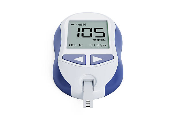 istock Diabetic Kit Concept. Blood Glucose Meter Monitoring System. 3d Rendering 2206829959
