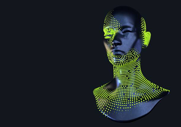 istock Digital Human Head Concept For AI, Metaverse And Facial Recognition Technology 2206833450