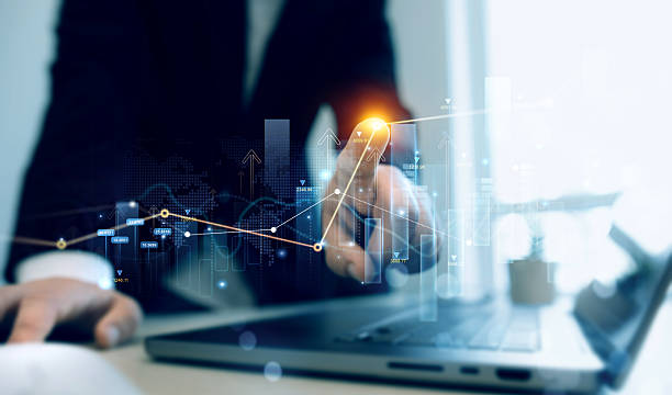 istock Business development to success with growth graph chart.Increase chart arrow graph corporate business future growth.Financial marketing graph and profit stock market chart. 2206845623