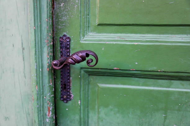 istock Antique Wooden Door Handles: Timeless Elegance and Craftsmanship 2206845819
