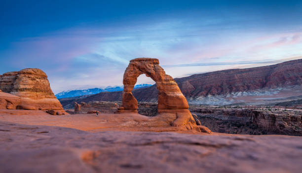 istock Delicate Arch at Sunset in Arches National Park 2206852177