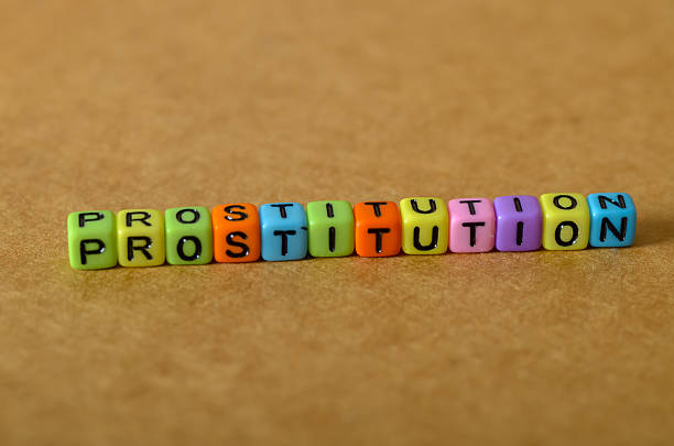 istock The word PROSTITUTION is spelled out twice using colorful square blocks 2206854998