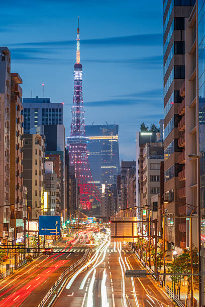 istock Tokyo, Japan with Tokyo Tower 2206859898