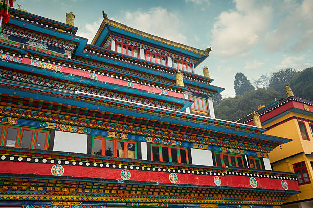 istock Dali monastery in Darjeeling city, India 2206862666
