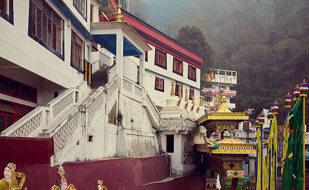 istock Dali monastery in Darjeeling city, India 2206862695