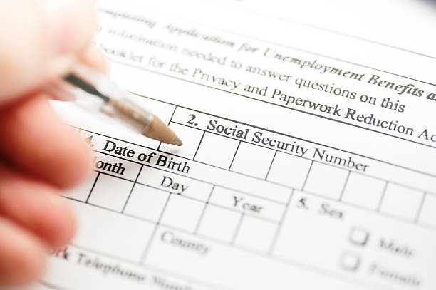 Writing the Social Security Number in a form