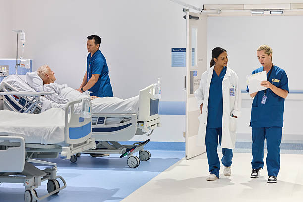 istock Medical experts working in hospital ward 2206871529