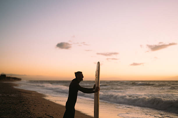 It seems that the sea wants to enter our portal and after it the sport and the sunset
