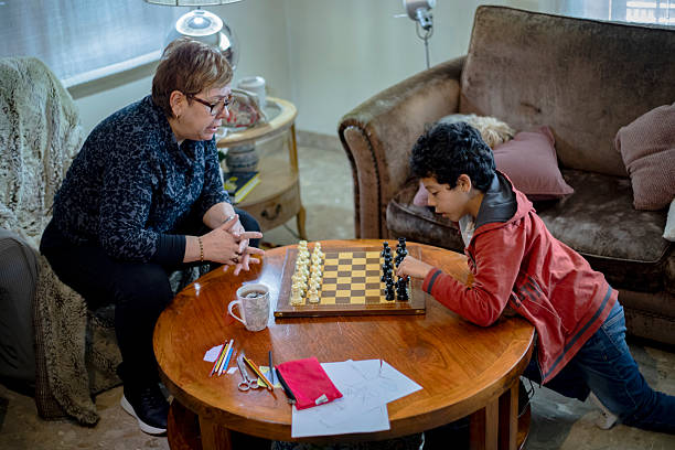 istock Grandmother and grandson sharing moments 2206884706