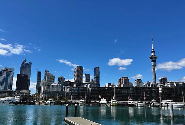 istock Auckland city skyline on a clear day 2206888863