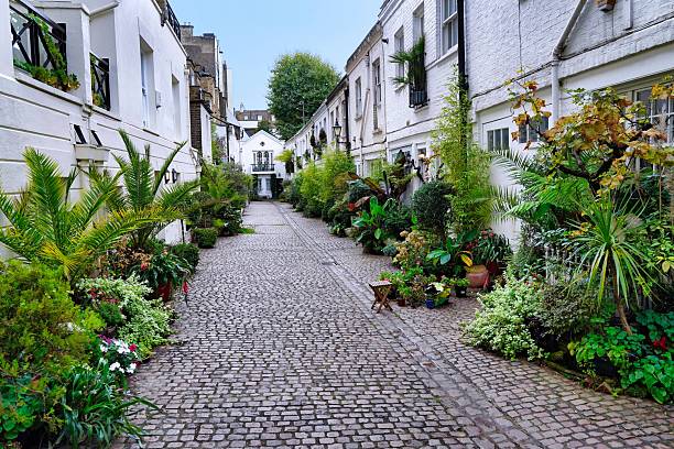 istock central London  mews houses 2206899713