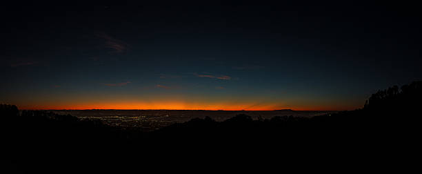 istock Sunset over San Francisco Bay Area in California 2206900975