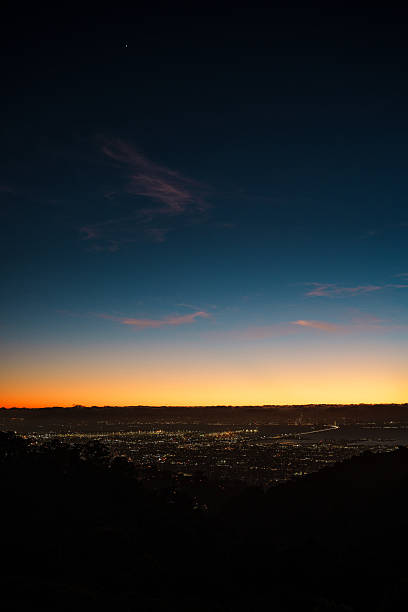 istock Sunset over San Francisco Bay Area in California 2206900982