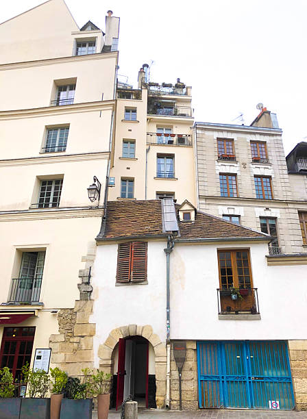 istock Paris, France: Charming Medieval House, Latin Quarter, 5th Arrondissement 2206904072