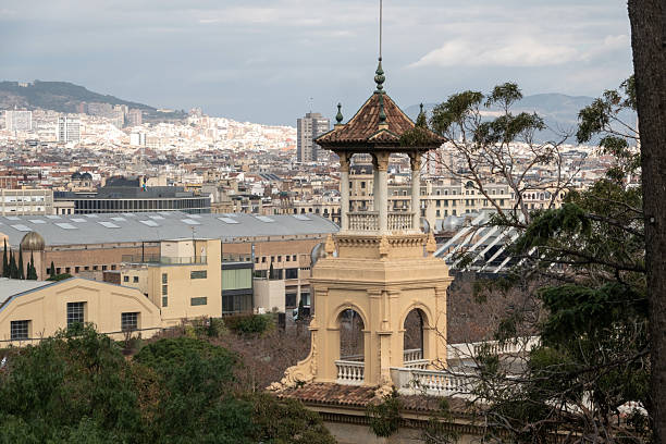 View of the city of Barcelona, Catalonia, Spain.