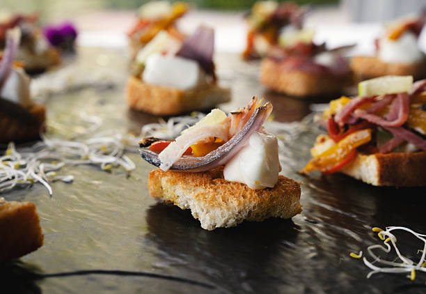 istock View of gourmet spanish bruschettas 2206913496