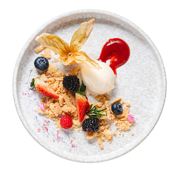 istock Dessert creation showcase culinary studio food photography elegant presentation aesthetic delight 2206919712