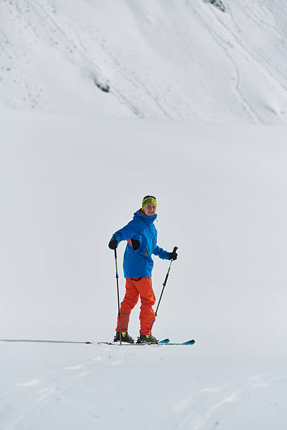 istock A Skier Scales a Treacherous Alpine Peak 2206921817