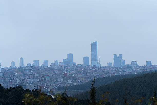 Silhouette of Istanbul City