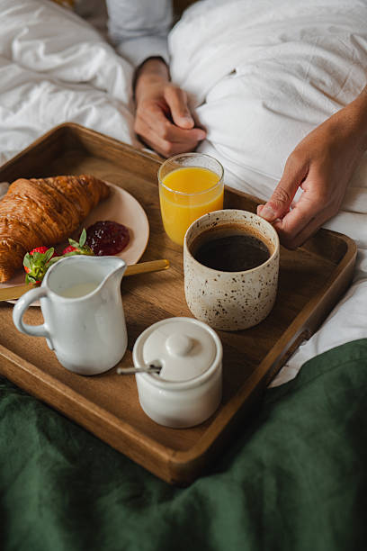 istock Cozy Breakfast in Bed – A Perfect Morning Moment 2206934023