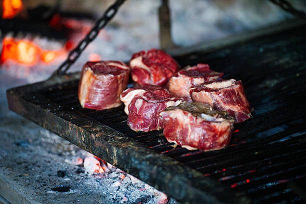 istock Argentinian steaks roasting on the grill 2206947645