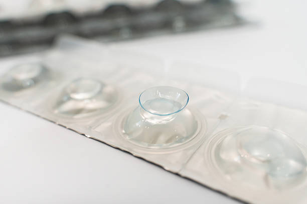 istock Blisters with contact lenses on an isolated background 2206950804