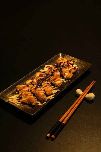 istock Chicken Karaage with Sauce 2206951345