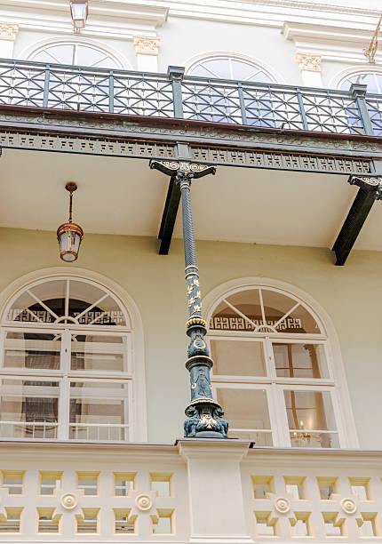 detail of an old building in Prague