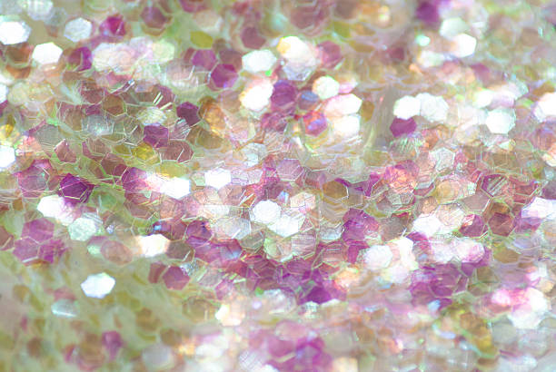 istock Holographic background. Shiny texture. Glitter. 2206960396
