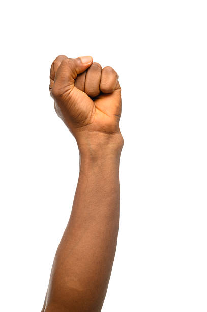 istock Raised Clenched Fist Symbolizing Power and Resistance 2206963801