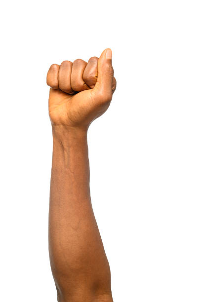 istock Raised Clenched Fist Symbolizing Strength and Solidarity 2206967246