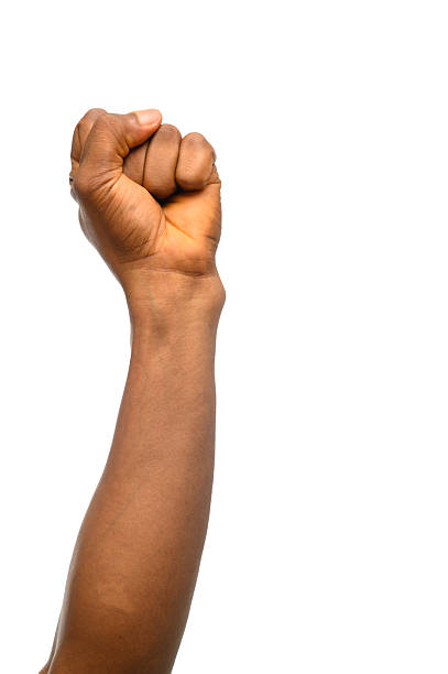 istock Raised Clenched Fist Symbolizing Power and Resistance 2206967752