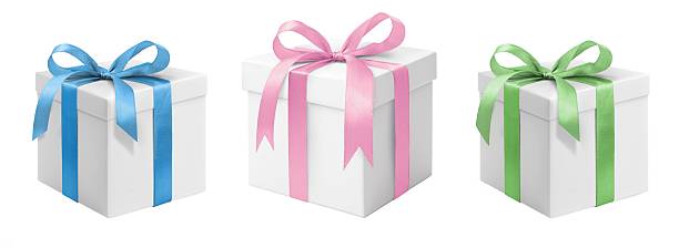 istock Beautifully Colorful Gift Boxes Elegantly Wrapped with Ribbons for All Occasions 2206981197