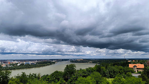 istock landscape by the Danube river in Novi Sad 2206983260