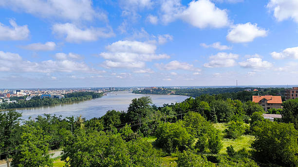 istock landscape by the Danube river in Novi Sad 2206983408