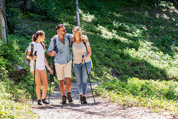 istock Family hiking 2206984738