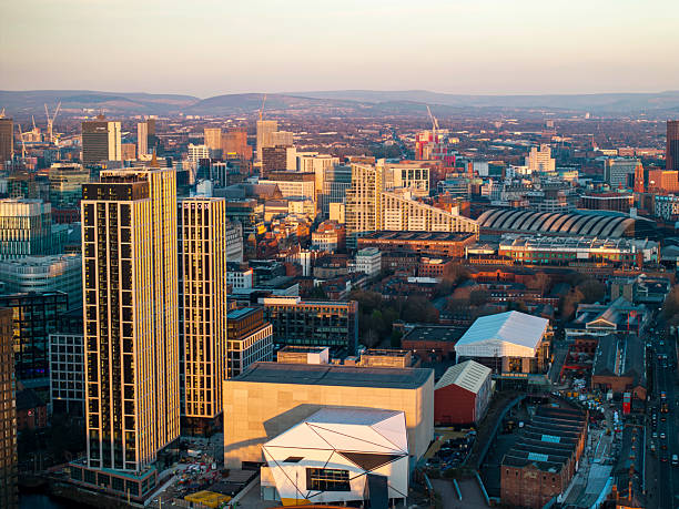 istock Salford and Manchester Skylines. 2206987277