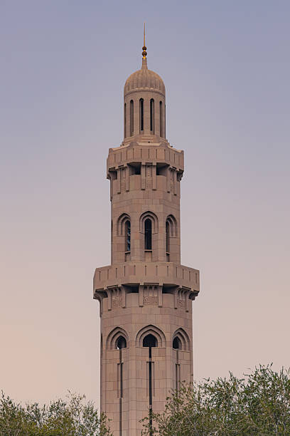 istock The Sultan Qaboos Grand Mosque minaret 2206988265