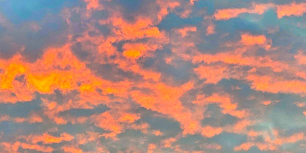istock Cityscape with beautiful sky at sunset. Panoramic view. blue sky with white clouds background.Sky clouds.Sky with clouds weather nature cloud blue. 2206990278