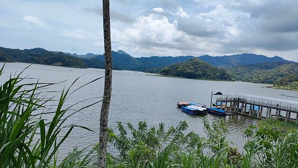 istock Serene Lake View at Waduk Sermo 2207005087