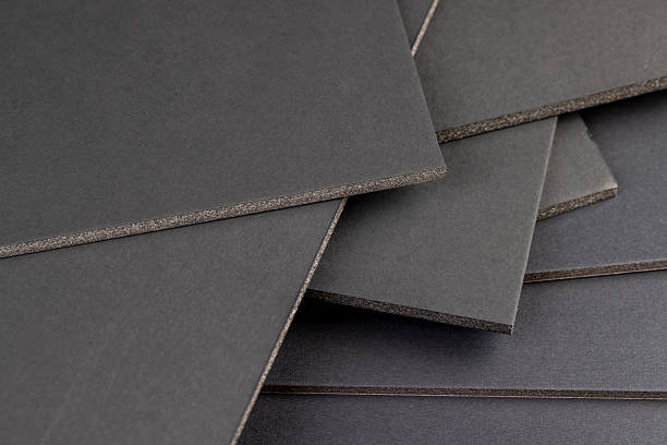 istock modern material made of black paper and foam for creative work 2207005674