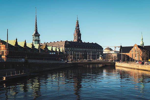 istock Historic architecture along the waterfront in Copenhagen Denmark on a clear day 2207009880