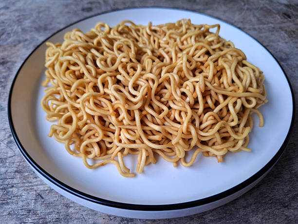 istock Tasty Mi Goreng Or Fried Noodle On A Plate. Food Menu. 2207018486