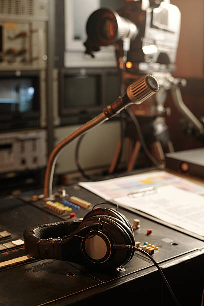 Microphone stand cables, home recording, equipment and instruments.