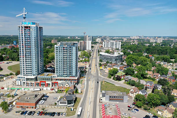 istock Aerial of Kitchener, Canada in late summer 2207019869